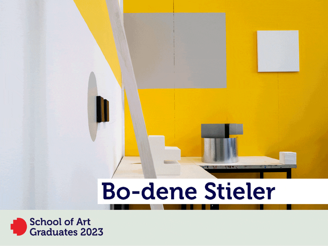 Bo-dene Stieler, 'Yellow Corridor', 2023. BA (Fine Arts). Photos: Matthew Wu